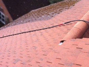 Roofman professional roof cleaning service.
